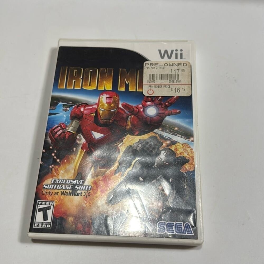 Iron Man 2 For Nintendo Wii USED